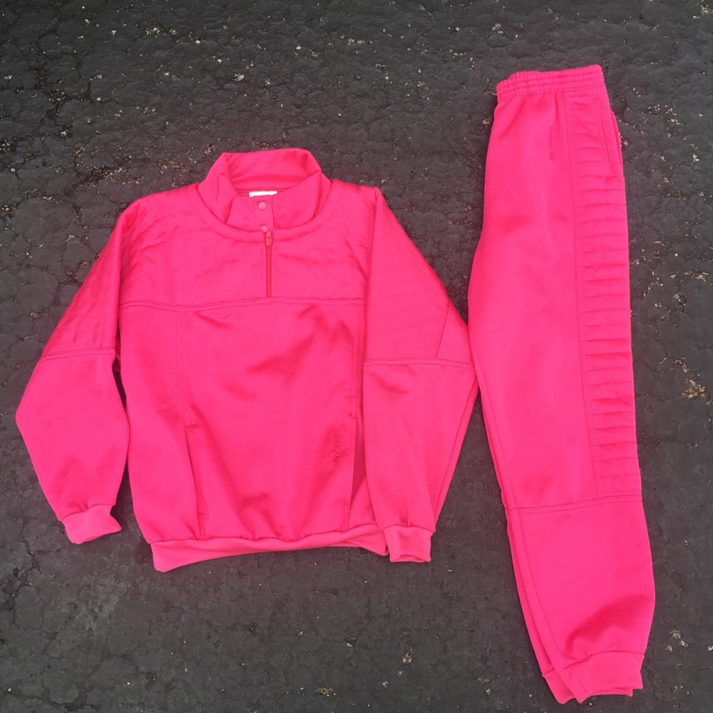 Vtg 80s adidas originals women’s sweatsuit medium
